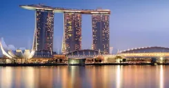 Night Out on Marina Bay in Singapore